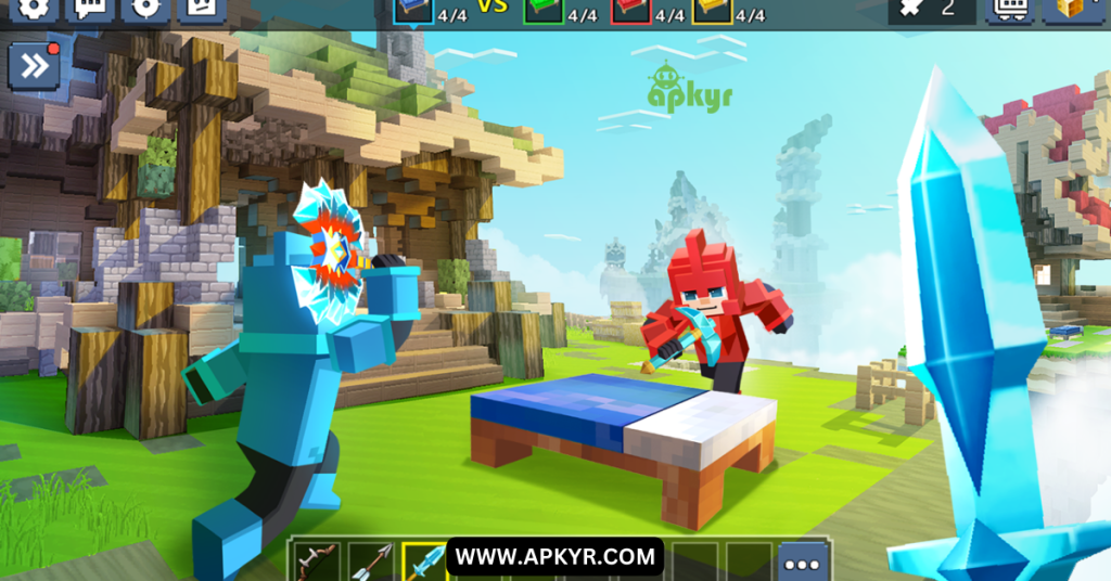 The Gameplay of Bed Wars Mod APK