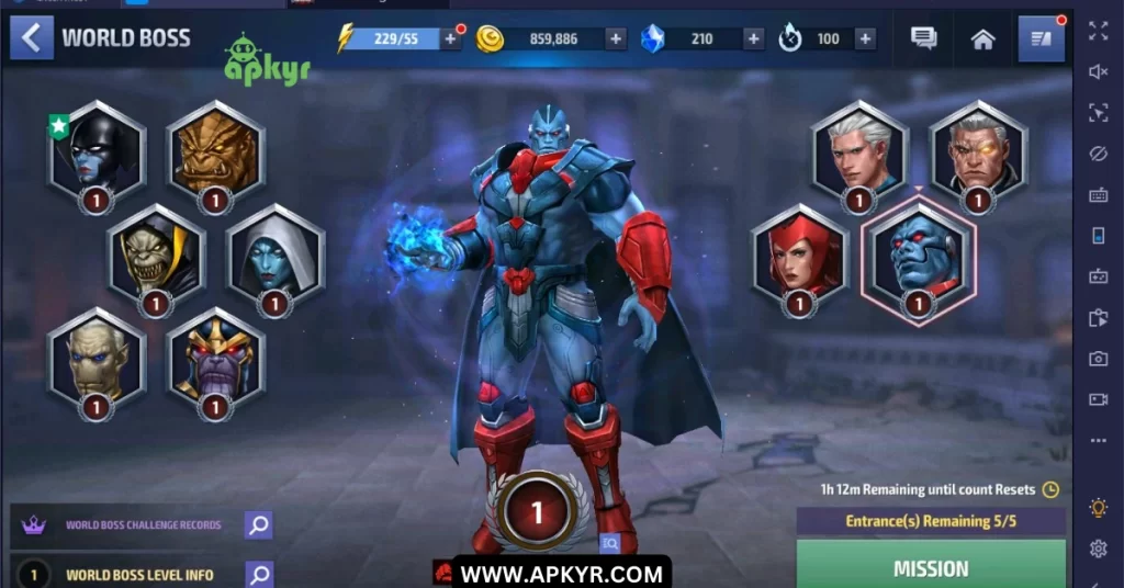 The Gameplay of Marvel Future Fight Mod APK